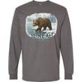 thumbnail image 3 of Inktastic Juneau Alaska Bear Scenic Wilderness Long Sleeve T-Shirt, 3 of 5