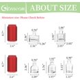 thumbnail image 3 of Jarrones Glass Bud Mini Transparentes Glasseam, juego de 5 para centros de mesa, 3 of 8