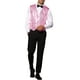 thumbnail image 2 of CHALECO SIN MANGAS DE LENTEJUELAS BRILLANTES INSPIRAR CHIC PARA HOMBRE, V-CUELLO, TRAJE DE FIESTA, M ROSA, 2 of 5