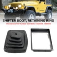 thumbnail image 3 of Shifter Boot Retainer Bezel Ring Manual Trans Fit for Jeep Wrangler TJ 1997-2004, 3 of 10