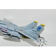 thumbnail image 4 of VF-124 Gunfighters F-14a 162588 (1987) Tomcat Model, 1/42 (18") Scale, Mahogany, Navy, Fighter, 4 of 8