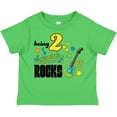 thumbnail image 3 of Inktastic Being Two Rocks Second Birthday Boys or Girls Toddler T-Shirt, 3 of 5