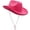 Fuchsia Pink, variant on Plain Felt Cowboy & Cowgirl Hat for Men, Women, and Teens | Western Studded Cowboy Hat in Adult Sizes