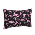 thumbnail image 2 of Daiia Breast Cancer Awareness (2) Bedding Waterproof Pillow Protector Zippered Queen – Bed Bug Proof Pillow Encasement-16"x24", 2 of 9