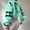 Mint Green, variant on Hauaitttt Women European Casual Fashion Printed Thick Long Sleeve Hoodie Top Comfortable and Stylish Pullover Color Sweatshirt Active Wear Women Set Athletic Jacket with Hood Women Sweatshirt Women s