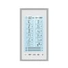 HealthmateForever T12AB2 Touch Screen TENS Muscle Recovery & Pain Relief Therapy (Silver on White)