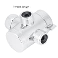thumbnail image 4 of Tee Shower Adapter, G1/2in Rust  Durable Shower Adapter, for Toilet Kitchen Hotel Bathroom, 4 of 8