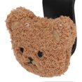 thumbnail image 3 of Car Seat Back Headrest Hook Portable Cute Plush Bear Decor Car Seat Hook for Bottle Bib Baby Supplies Brown Bear, 3 of 4