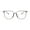 Grey, variant on Soumake Blue Light Blocking Glasses Unisex Retro Clear View Strong Hinge Transparent With Brim Eye Protection Clear Bluelight Glasses Spectacles