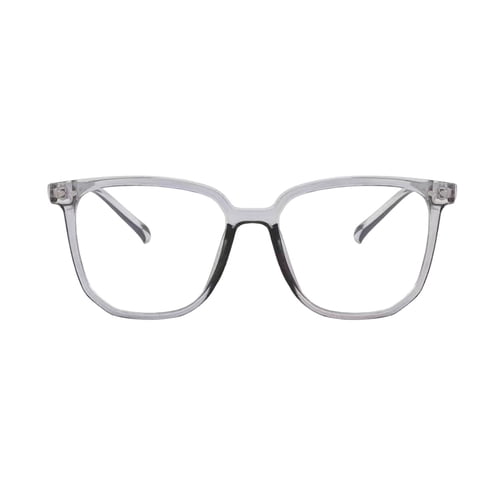 Skymirror Blue Light Blocking Glasses Unisex Retro Clear View Strong Hinge Transparent with Brim Eye Clear Bluelight Glasses Spectacles