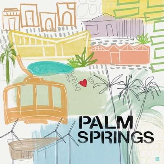 Palm Springs Canvas