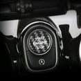 thumbnail image 2 of Adhesivo para botón de arranque de motor de fibra de carbono brillar para Mercedes-Benz Clase A/B negro, 2 of 3