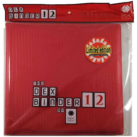 Dex Binder 12 Limited Edition - Red New