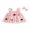 Pink, variant on Jxzom Baby Girl Valentines Day Outfit Flying Sleeve Heart Decor Layered Tulle Romper Dress with Headband 1 3 6 9 12 18 Months Cute Valentines Clothes