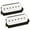 White, variant on Seymour Duncan SHPR-1s P-Rails - Neck and Bridge Pickup Set White