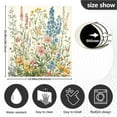 thumbnail image 5 of Yayeee Magnetic Dishwasher Cover for The Front Decoration Home Kitchen Machine Sticker Protector, Colorful Wildflowers, 5 of 6