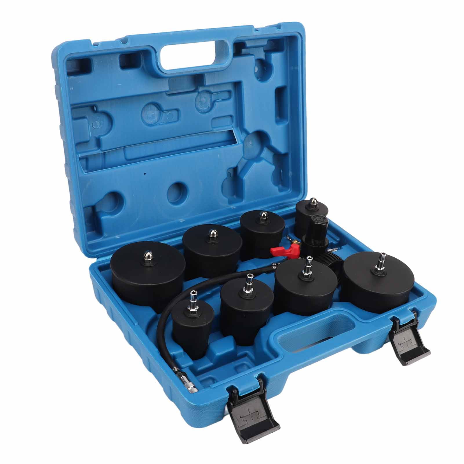 Turbocharger Boost Leak Tester, 9 Pcs 4 Pair Adapters System Leakage