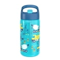 thumbnail image 4 of Zak Designs 16oz Durable Plastic Siply Clutch Water Bottle with Flip Up Straw and Built-In Carry Handle, Construction, 4 of 8