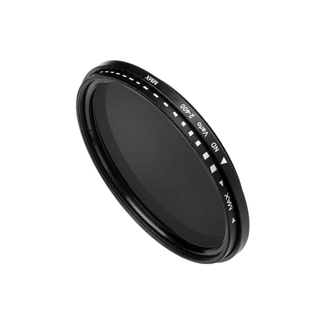 Filtre à Lentille à Densité Variable ND2 à ND400 Slim Fader Verre Optique 46mm