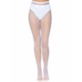 thumbnail image 3 of Leg Avenue Womens Glitter Fishnet Tights, O/S, White/Silver, 3 of 5
