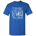 thumbnail image 2 of Straight Outta Buffalo T-Shirt - 2X-Large - Royal, 2 of 6
