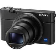 Sony Cyber-Shot RX100 VII RX100M7 Premium Compact Camera DSC-RX100M7 Enhanced Bundle with Triple 3x Battery Pack + 64GB Memory Card + Deco Gear Travel Case Accessory Kit & Photo Video Software