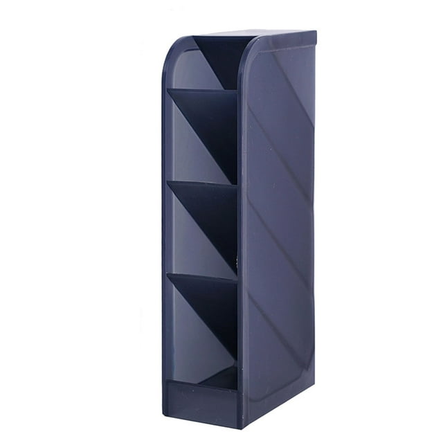 4 Grid Desktop Pen Holder Multi-function Pen Holder Desk Stationery Organizer Office School Storage Box Pencil Storage Box