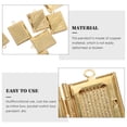 thumbnail image 4 of MOVTOTOP 10pcs Book Charms Rectangular Pocket Pendant Charms Copper Locket Charms for Jewelry Making DIY, 4 of 8