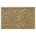 thumbnail image 3 of Bungalow Flooring 20378580035 Water Guard Boxwood Leaf Mat in Bluestone - 3 ft. x 5 ft., 3 of 7