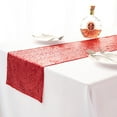 thumbnail image 3 of Tablecloth for Dining Table,Square Sequin Tablecloth 11.8''X78.7'' Glitter Sequin Sequin Fabric Tablecloth Shiny Tablecloth Cover For Birthday Wedding Party Tablecloth, 3 of 7