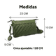 thumbnail image 5 of Bandolera Cacto Verde De Piel Vegana GLOWA Bolsa, 5 of 6
