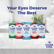 Clear Eyes Maximum Itchy Eye Relief Lubricant Eye Drops, 0.5 fl oz