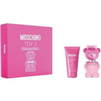 MOSCHINO Toy 2 Bubble Gum Giftset Edt Spray 1 oz and Body Lotion 1.7 oz Perfume for Women - Perfume Gift Sets for Women Toy 2 Fragrance Collection