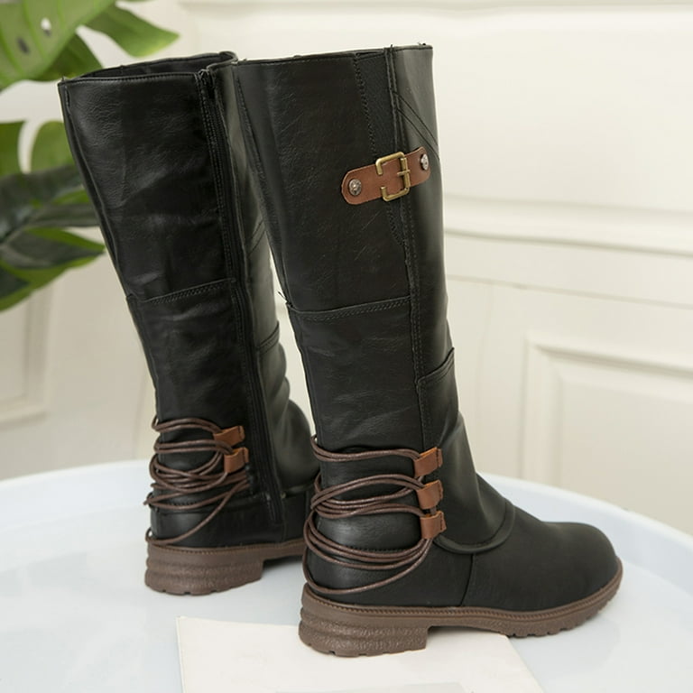 Women's boots with knit tops sale