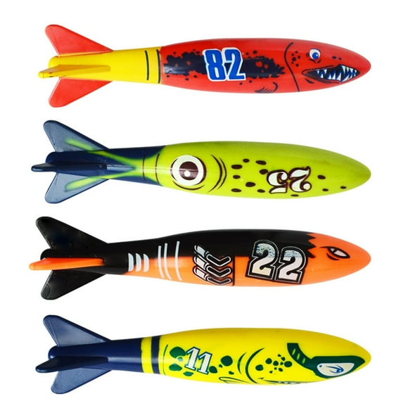 Underwater Diving Toy, Colorful Pool Training Tool, Waterproof Design, Lightweight Construction, for Boys Girls, Swim Practice Aid, Safe Non-Toxic Material, Diving Game Equipment JACSZPA