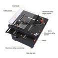 thumbnail image 3 of 1PC Set Table Saw Mini Multi Functional Table Portable Mini Table For Wood Cutting Mini Table For Crafts Adjustable Cutting Sanding Engraving Drilling Machine Liftable, 3 of 7