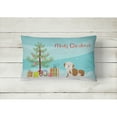 thumbnail image 2 of Carolines Treasures CK3458PW1216 Havanese Christmas Tree Canvas Fabric Decorative Pillow, 12H x16W, multicolor, 2 of 4