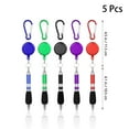 thumbnail image 4 of Shisuyan Stylo Badge Rétractable Usage Quotidien 5 Pcs 9.1X1.3X0.6In, 4 of 8