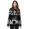 thumbnail image 1 of Adult Witch Spellcraft and Curios Ugly Halloween Sweater, 1 of 2