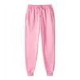 thumbnail image 2 of Liuinsasek Sweatpants for Men or Women Solid Color Casual Tapered Pants Trousers Sports Pants Velvet Thick Active Athletic Workout Jogger Pants Drawstring with Pockets, 2 of 4