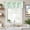 Green, variant on Green Bow Farmhouse Short Window Curtain Valances, Cute Bowknot Minimalist Solid Color Rod Pocket Kitchen Valances for Living Room Bedroom Bathroom Cafe 42" x 12"