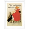 thumbnail image 2 of Art.com Lait Pur de la Vingeanne Sterilise Art Print by ThÃ©ophile Alexandre Steinlen, White Frame Wall Art, 17" x 23", 2 of 5