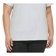 thumbnail image 3 of DKNY Women's Logo Tee Blue Size 3X, 3 of 3