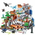 thumbnail image 6 of Compatible 21137 myworld mountain cave building block  Bricks Gift Toys for Children Kids, 6 of 9