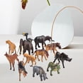 thumbnail image 3 of 12Pcs / Set pequeños animales de silvestre prehistóricos decoración de Zulema Figuras de juguetes, 3 of 7