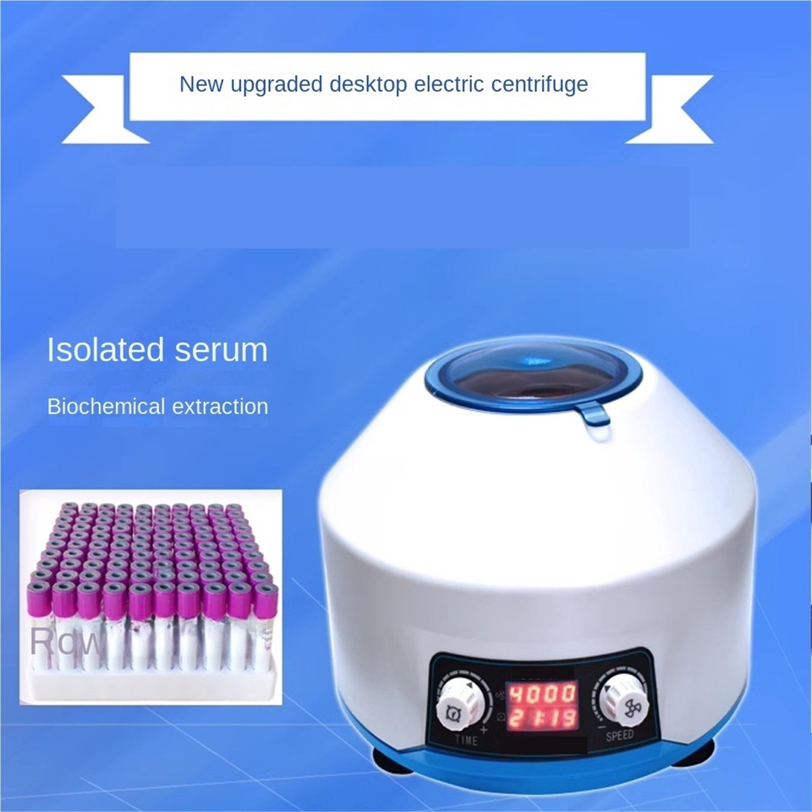 Timing Function Electric Centrifuge Serum Separat 4000r/min Laboratory Lab Medical Practice Desktop Centrifuge Machine ,High Lab Quality Material