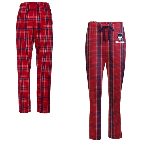 Women's Boxercraft  Red UConn Huskies Haley Flannel Pants