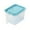 BU.Blue, variant on BPA-Free NSF-Certified Airtight Food Storage Container – 5L Clear Refrigerator Organizer with Leakproof Seal, Space-Saving Design for Fruits/Cereal/Meal Prep Blue