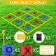 thumbnail image 4 of Puf gigante VANPET para jugar al aire libre Tic Tac Toe Lawn Game, 4 of 7
