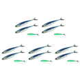 thumbnail image 1 of 2 Uds Cebo Artificial 3D Pesca Suave (12 5 Cm Con Nocturna), 1 of 4
